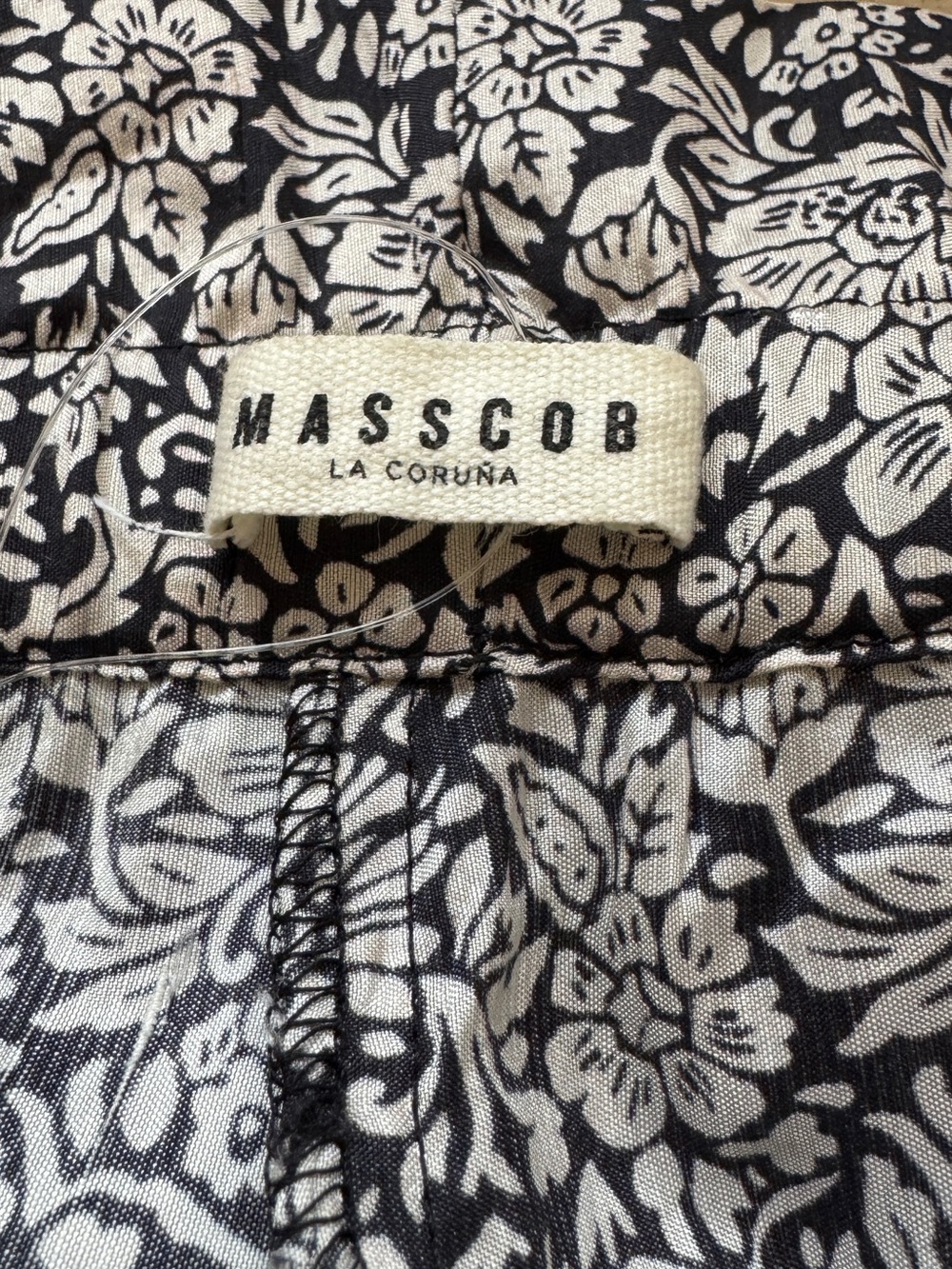Masscob Belted Silk Pants size XS (FR 34) - Picture 3 of 4
